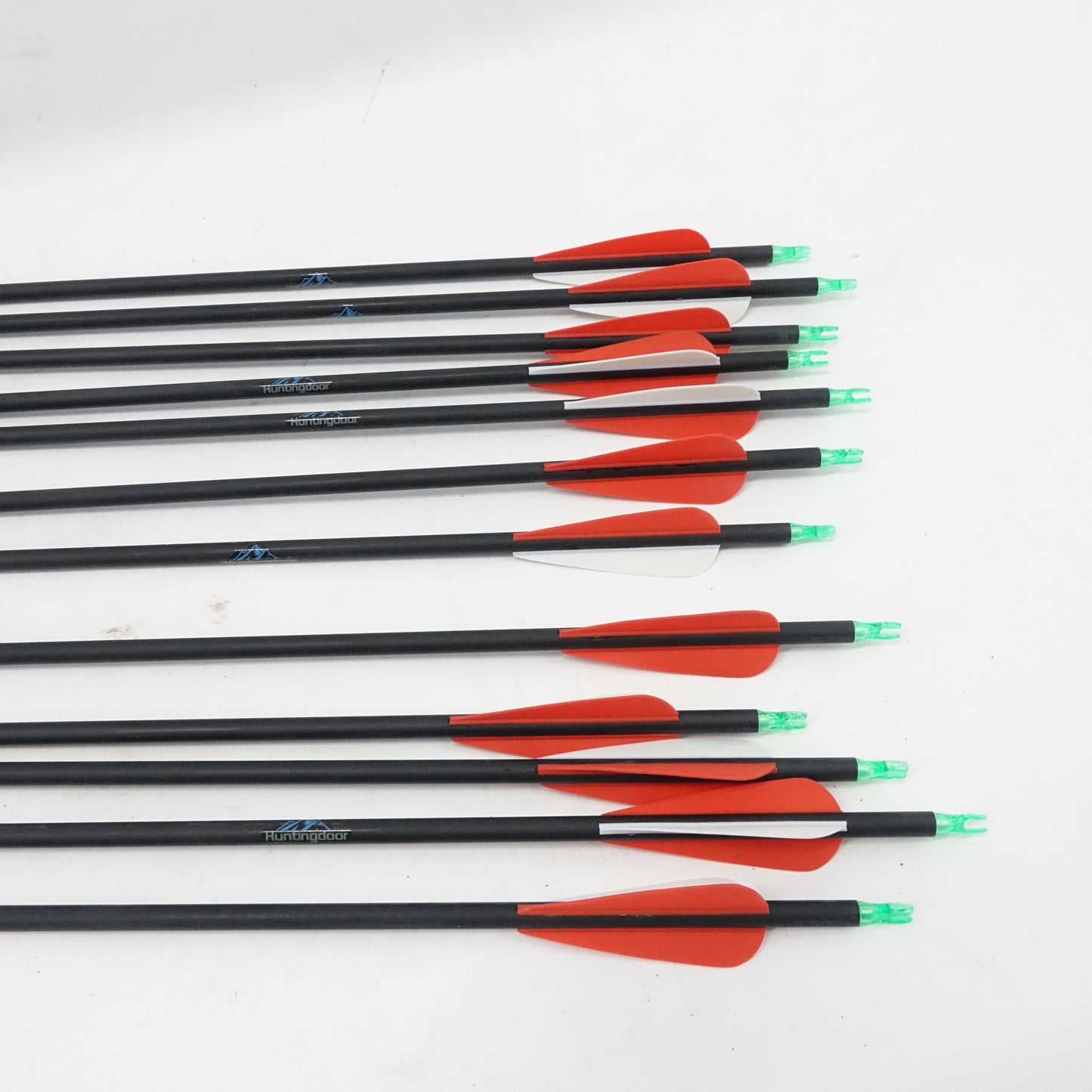 30-Inch Carbon Target Arrows – 12-Pack Precision Practice Arrows with Removabl