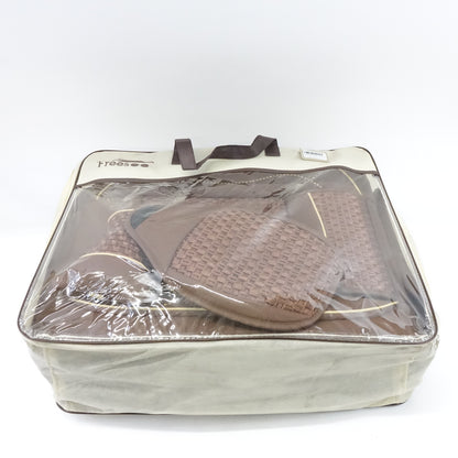 FREESOO Car Leather Seat Cover, Universal Fit 5 Seats Vehicle (Coffee 9)