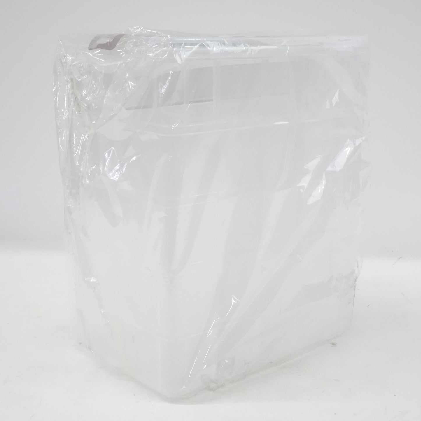 Stack Box Stackable Storage Container (CLR) with Free Carrying Case - New