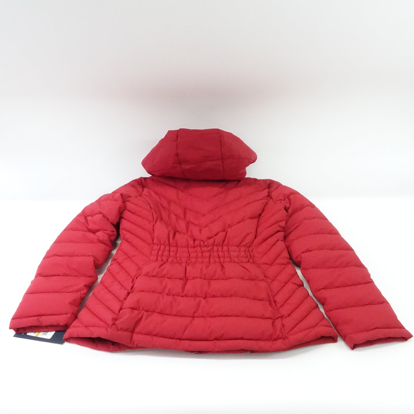 Tommy Hilfiger Hooded Packable Jacket, Small, Red