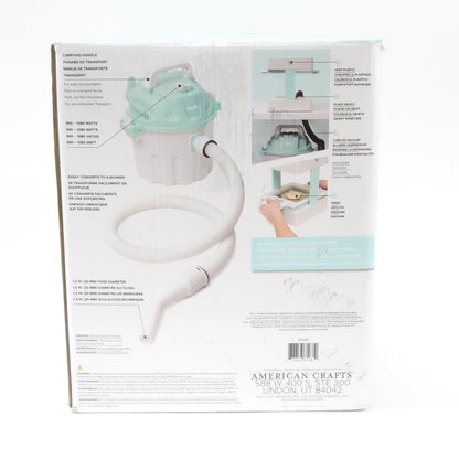 We R Memory Keepers Mold Press Wet/Dry Vacuum-White/Mint (Aspiradora) 661281