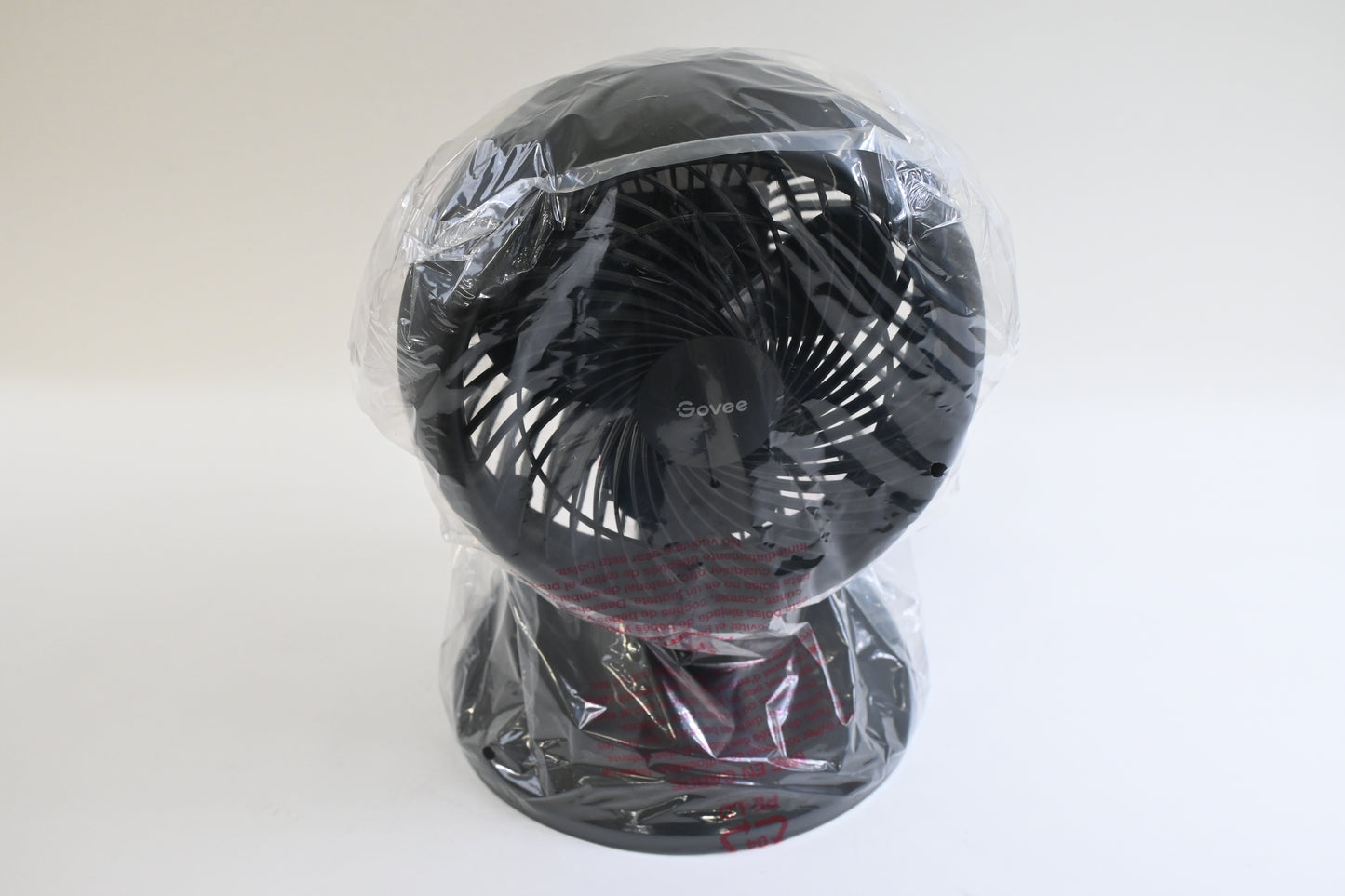 Govee 9" Table Fan, 8 Speed Setting, 24H Timer, Black - Open Box
