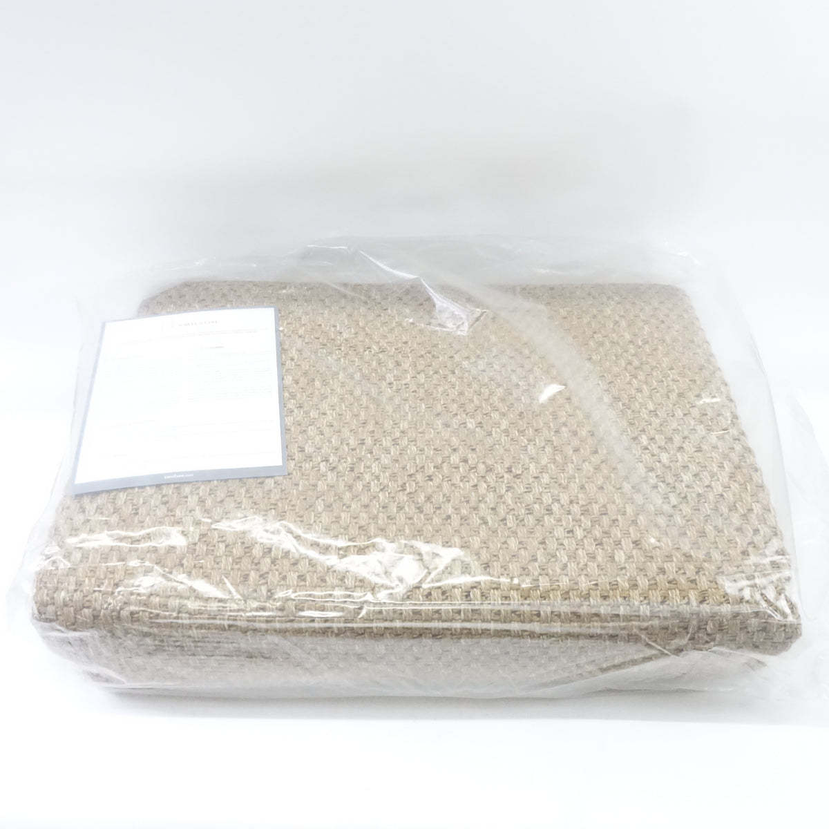 CAMILSON Easy Jute Rug 9'x12' Indoor Outdoor Natural Color Area Rug - New