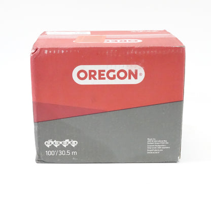 Oregon 90PX100U Advance Cut Saw Chain, 100' Reel, 3/8LP .043"/1.1mm