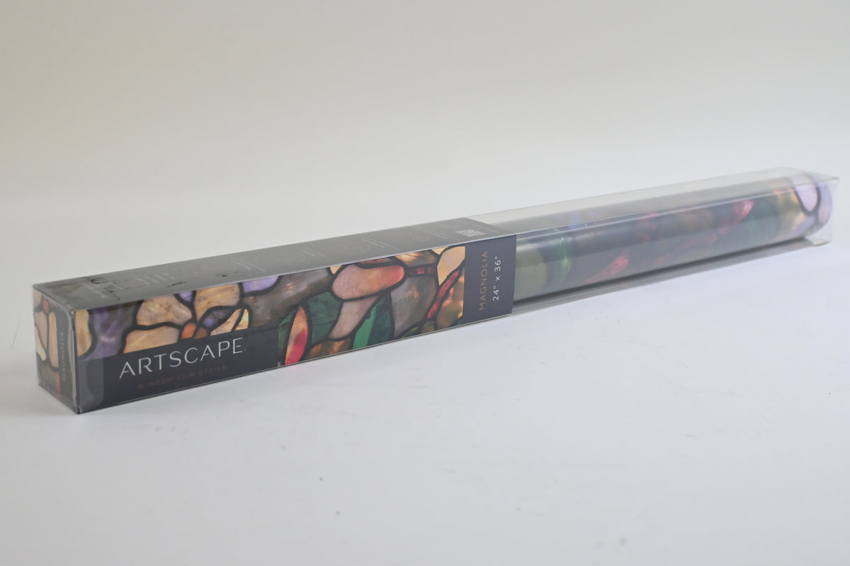 Artscape 01-0113 Decorative Window Film, 24 Inch X 36 Inch (Pack of 1)- Magnolia