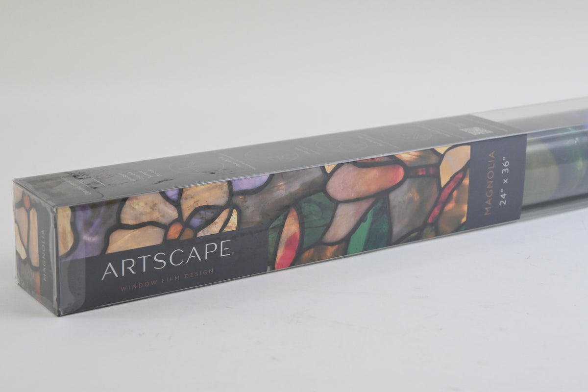 Artscape 01-0113 Decorative Window Film, 24 Inch X 36 Inch (Pack of 1)- Magnolia