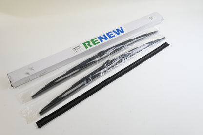 28 Inch Wiper Blades for Motorhome or RV w/ large 12mm J Hook & 2 Rubber Refills