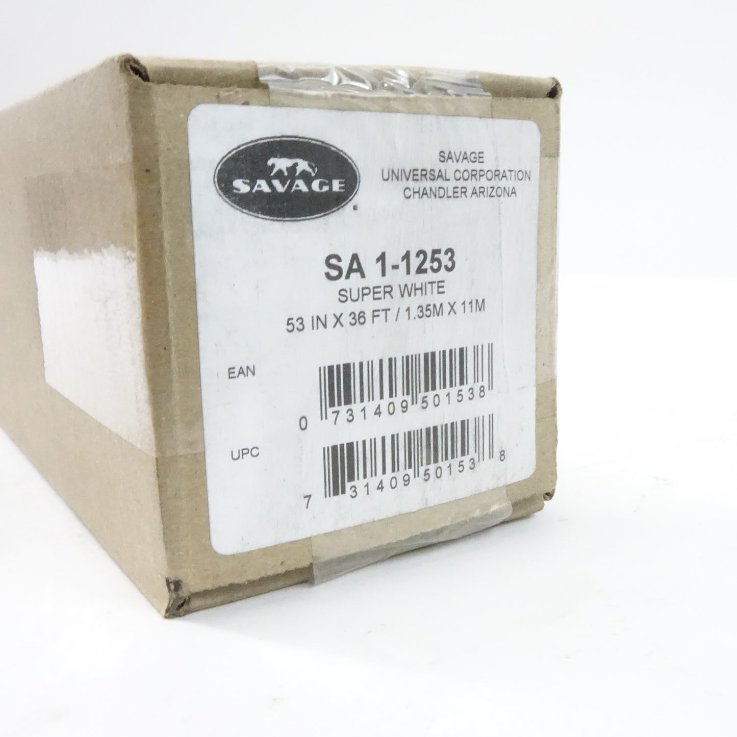 Savage Seamless Background Paper - #1 Super White (53 in x 36 ft) SA 1-1253