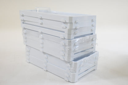 JONYJ 12 Pack Clear Plastic Stackable Shoe Organizer for Men and Women