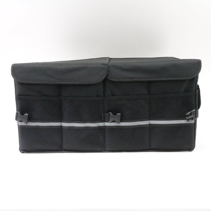 RaoRanDang Car Trunk Organizer with Lid, Collapsible Cargo Storage Bin (70L)