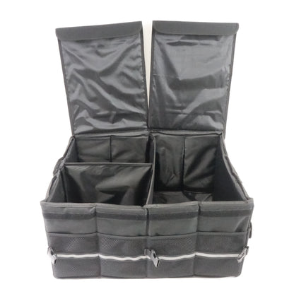 RaoRanDang Car Trunk Organizer with Lid, Collapsible Cargo Storage Bin (70L)