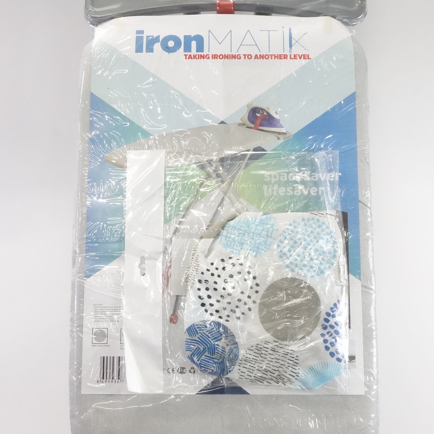 Ironmatik Space Saver Ironing Board - 44" X 15" Usage Area (Board Length 35")