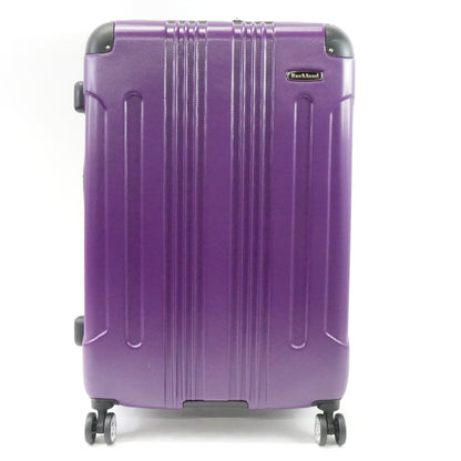 Rockland London Hardside Expandable Spinner Wheel Luggage- Purple
