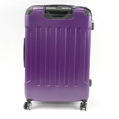 Rockland London Hardside Expandable Spinner Wheel Luggage- Purple