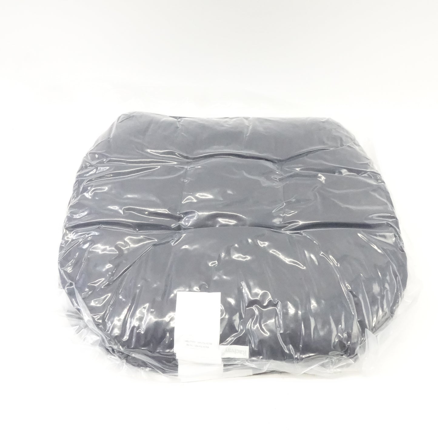 Outdoor Chair Cushions with Full-Length Ties, Set of 2 (Navy blue, 19" x19")