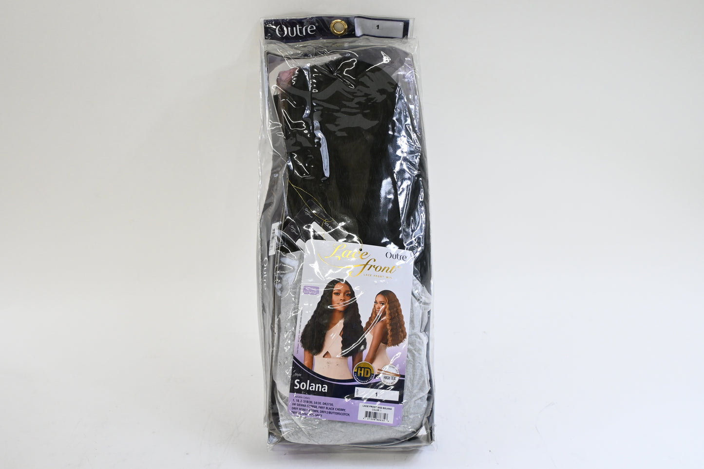 Outre Synthetic HD Lace Front Wig - SOLANA (1 Jet Black)
