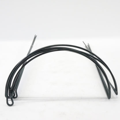 5 Pack Plant Supports Stakes Large Heavy 5mm Metal 12" W x24" H - Open Box