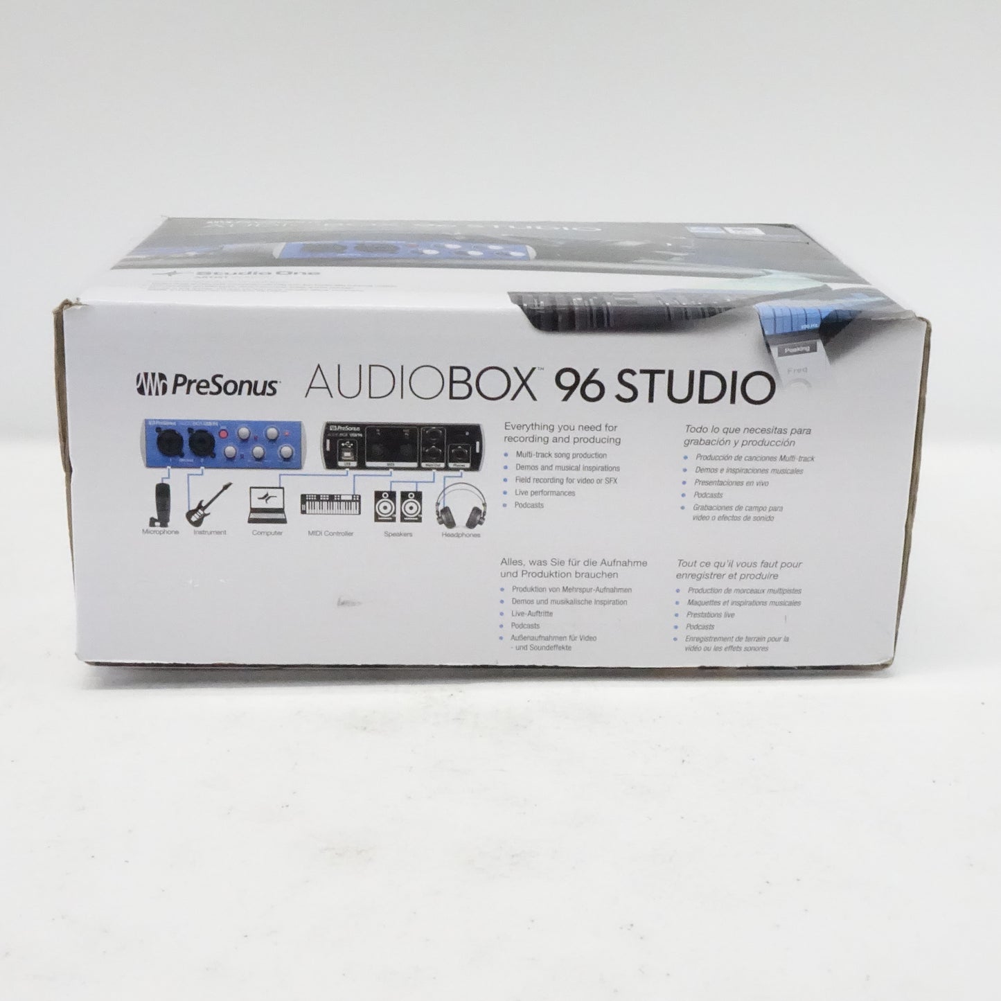 PreSonus AudioBox-96-Studio Complete Hardware/Software Recording Kit