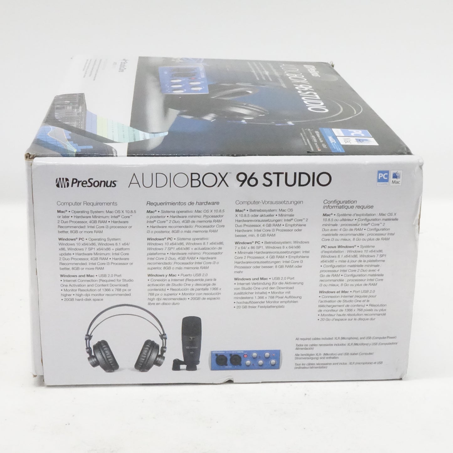 PreSonus AudioBox-96-Studio Complete Hardware/Software Recording Kit