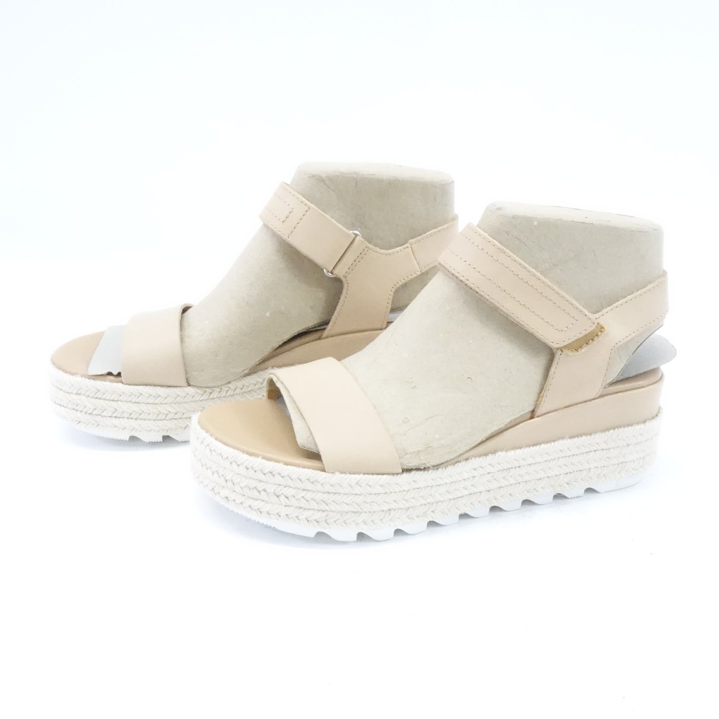 Sorel Women's Cameron Flatform Sandals - Honest Beige - Size 8.5