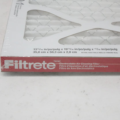 3M 9805DC-6 Filtrate Micro Allergen Reduction Filters, 14" x 20" - New