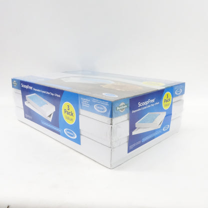 PetSafe Disposable Litter Tray - ScoopFree® Fresh Crystal 3-Pack