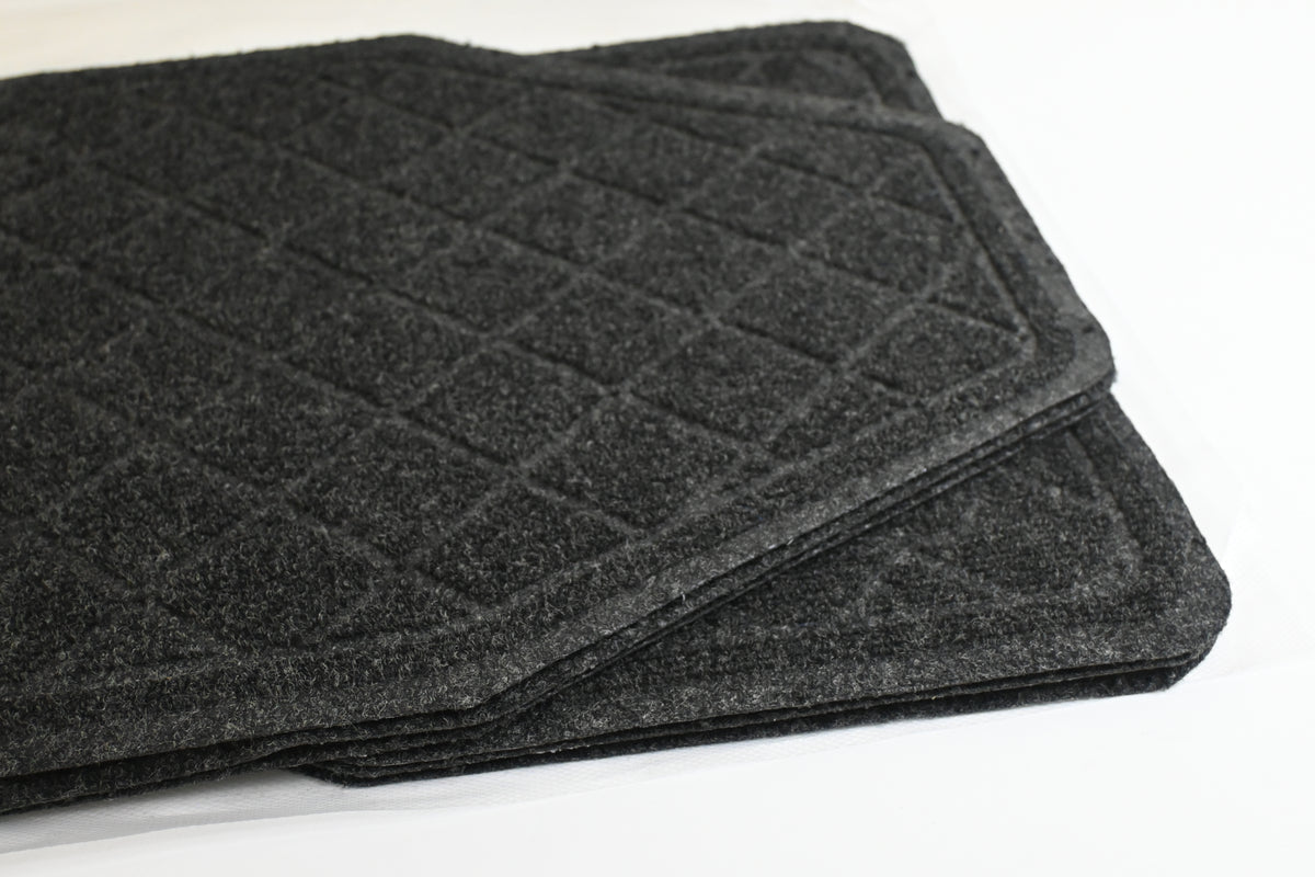 M+A Matting CleanShield | Urinal Mat, Non-Slip, 30-Day, Disposable by M+A Matting (Charcoal, Case of 6)