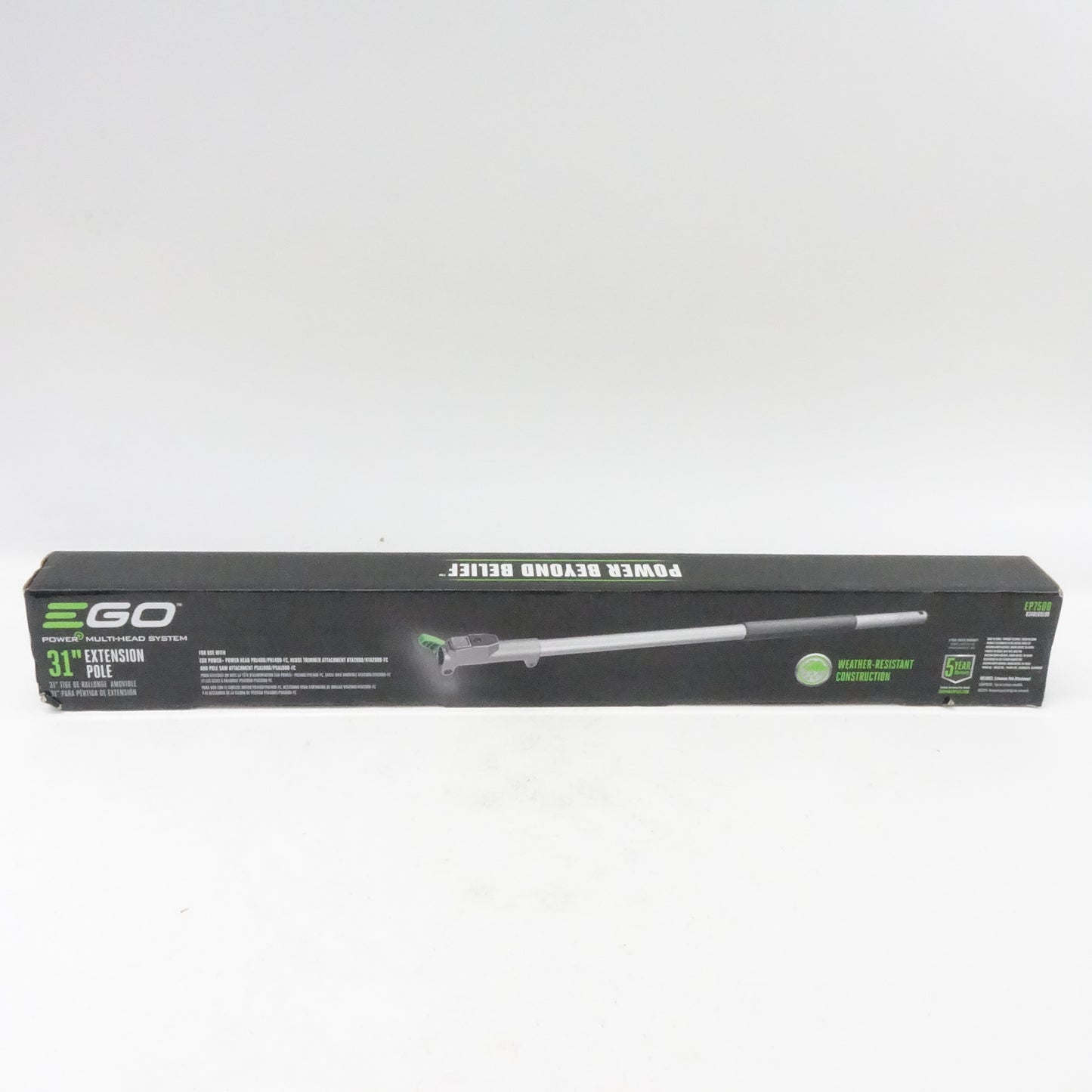 EGO Power+ EP7500 31-Inch Extension Pole Attachment for Power Head PH1400