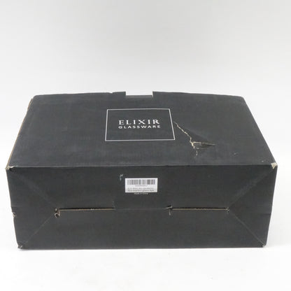 Crystal Martini Glasses with Stem 9 oz, Set of 4 - Open Box