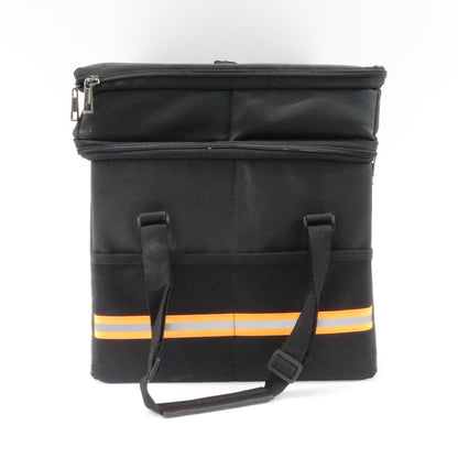 Fireproof Document Box 13 Pockets File Organizer, Black - Open Box