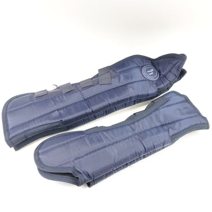 HORZE Horse Shipping Boots Set of 4 - Peacoat Dark Blue - Horse