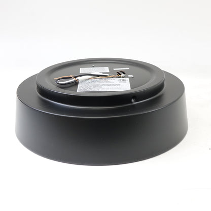 Flynix 12.5" LED Flush Mount Ceiling Light 26W 1350 Lumens Dimmable Black Gold