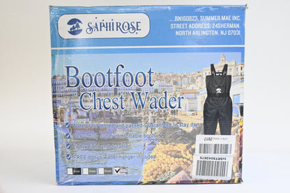 SaphiRose Bootfoot Chest Wader Waterproof Fishing Hunting Camo Men 7/Women 9