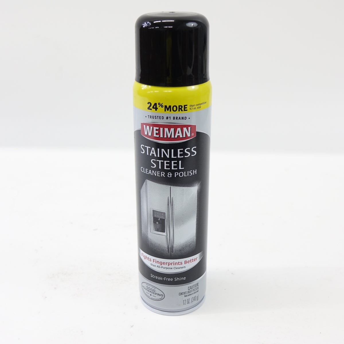 Weiman Stainless Steel Clean & Polish-12 oz.-6/Case