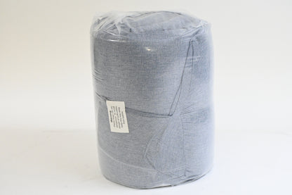 ENITYA King Headboard Gap Filler Pillow 10"x6"x76" Mattress Gap Grey Bolster
