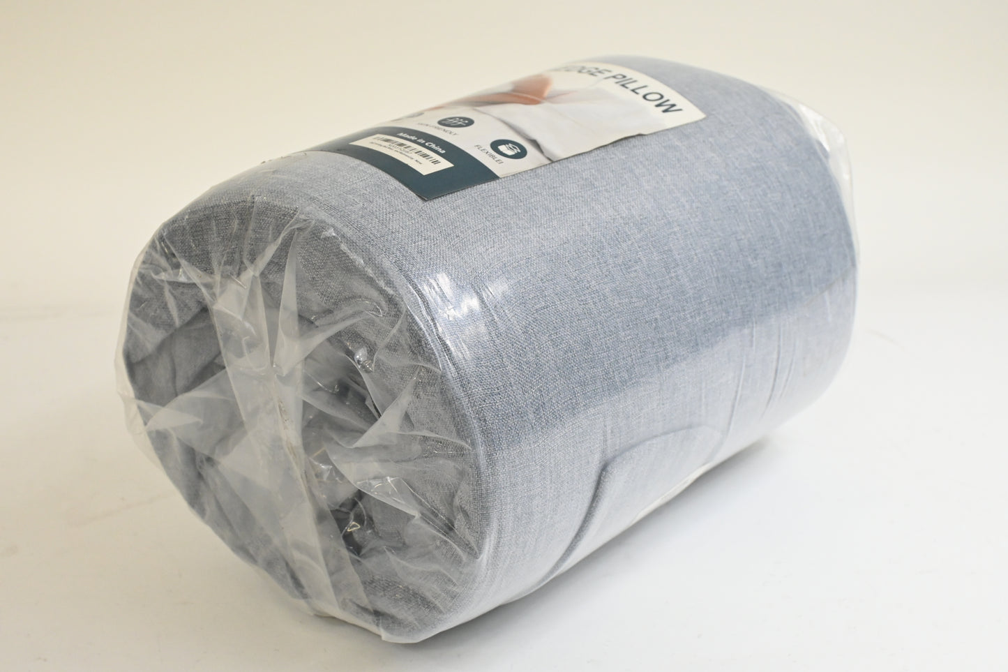 ENITYA King Headboard Gap Filler Pillow 10"x6"x76" Mattress Gap Grey Bolster