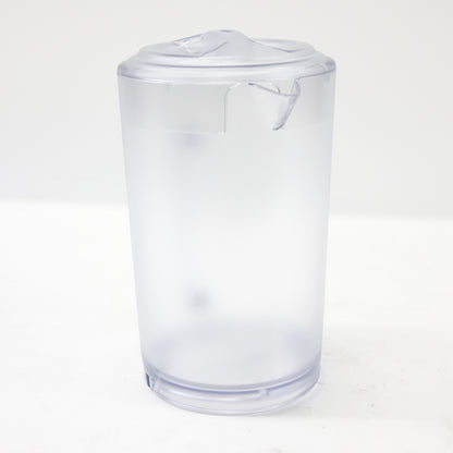 G.E.T. Textured Clear Polycarbonate 64 Oz Water Pitcher w/Lid
