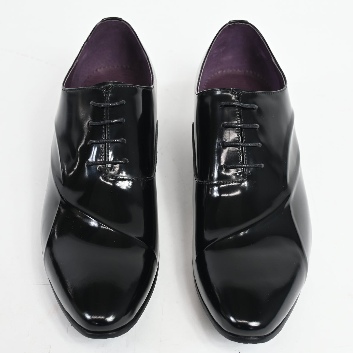 ZERO Men's Black Leather Dress Shoes Oxfords Lace Up Classic Business Formal Siz