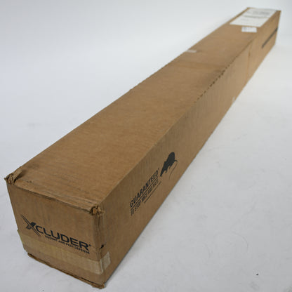 Xcluder X2 Animal Proof Garage Door Seal Kit; 12 Ft. x 2In. x 2In. Animal Control Retainer