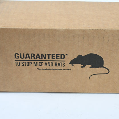 Xcluder X2 Animal Proof Garage Door Seal Kit; 12 Ft. x 2In. x 2In. Animal Control Retainer