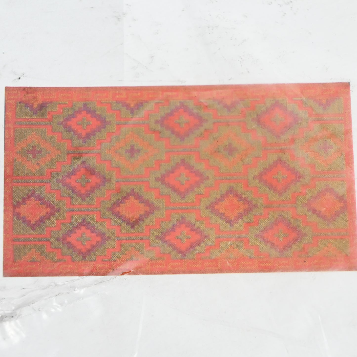 Lightweight Indoor Outdoor Reversible Plastic Area Rug - 5'9" x 8'9" Arizona - Multi