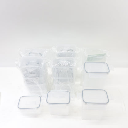 BPA Free Plastic Cereal & Dry Food Storage 25PCS Labels, Marker - Open Box
