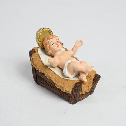 BESBLEE Nativity Set 13 Piece 11.8" Resin Figurines Christmas Tabletop Décor