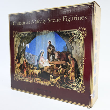 BESBLEE Nativity Set 13 Piece 11.8" Resin Figurines Christmas Tabletop Décor