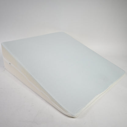 SensorPEDIC Soft-Tex Bed Wedge Support Pillow with Cooling Gel Coating - 24x22, White