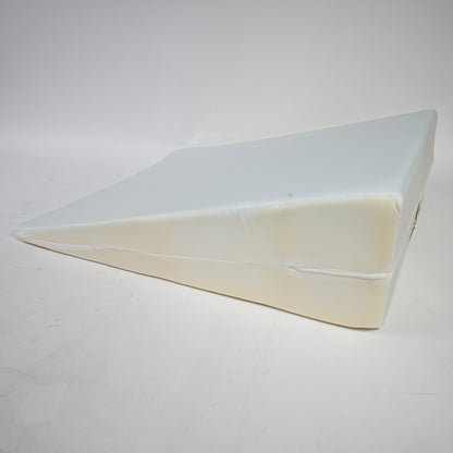 SensorPEDIC Soft-Tex Bed Wedge Support Pillow with Cooling Gel Coating - 24x22, White