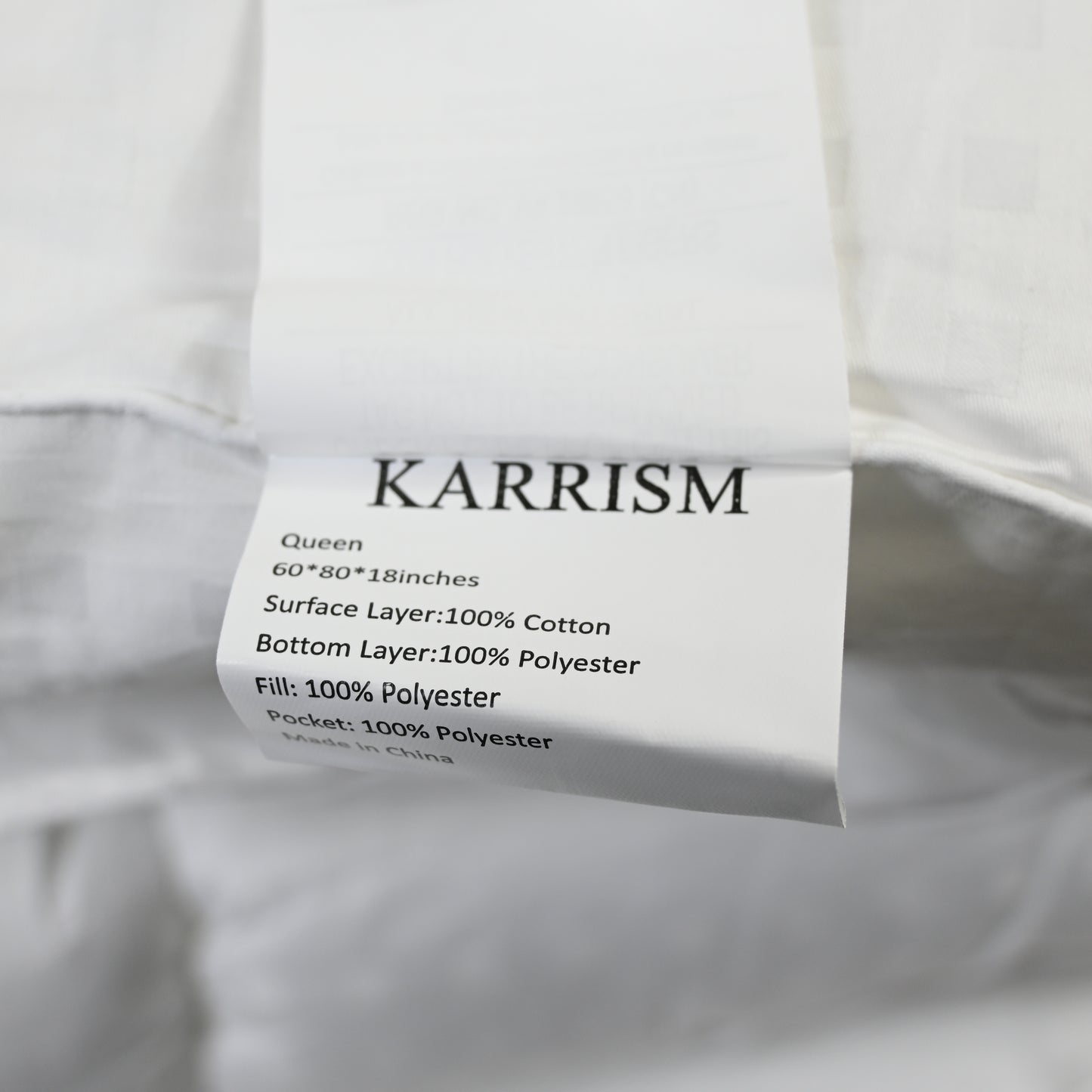 KARRISM Queen Extra Thick Mattress Topper Cooling Pillow Top 400TC Deep Pocket