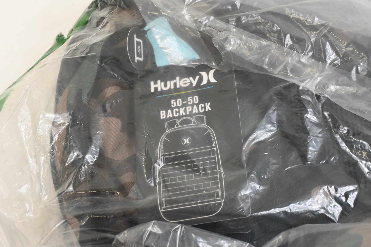 Hurley One and Only Skateboard Backpack- Camo