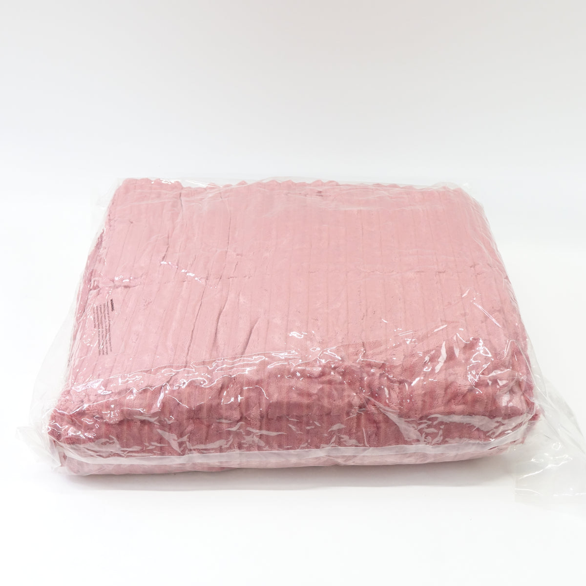 Pawque Sherpa Fleece Weighted Blanket Queen 60"x80" 20 lb Peach Pink Plush