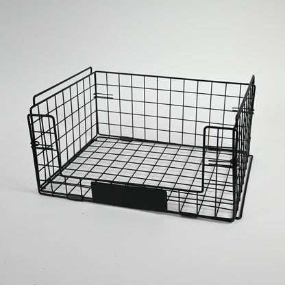 Stackable Wire Storage Baskets 15.6" x 7.48"  x 6.7" (3 Pack)